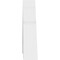 Ekena Millwork Vanguard Architectural Grade PVC Gable Bracket, 48"W x 18"H x 4"D x 6"F, 9/12 Pitch GBP048X18X0406VAN00 - alternate 3